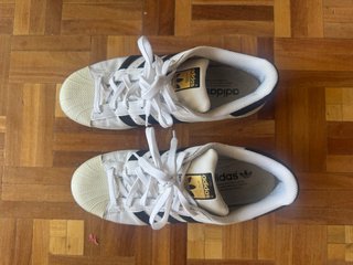 Zapatillas Adidas Superstar Blancas y Negras