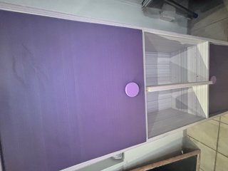 Estantería Morada y Blanca