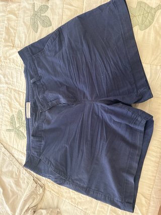 2 Pantalones Talla L (42-44) Beige y Azul
