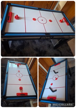 Mesa multijuego futbolín, baloncesto, billar, etc