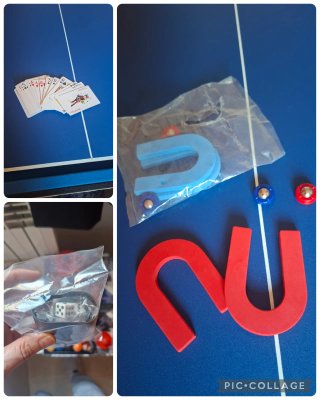 Mesa multijuego futbolín, baloncesto, billar, etc