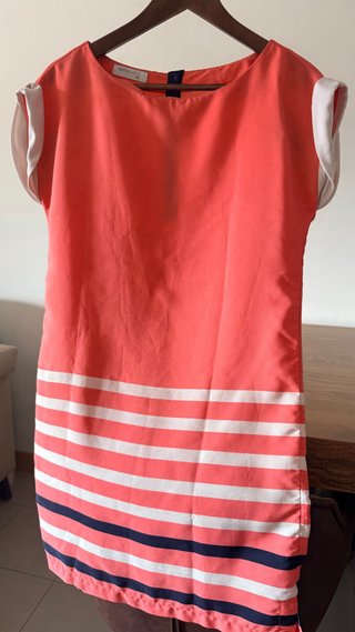 Vestido coral marinero Suiteblanco