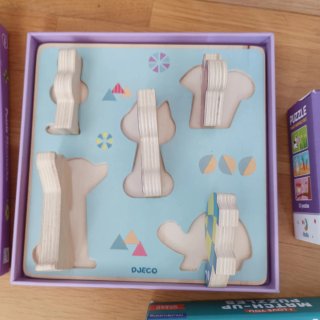 Lote Puzzles Bebé Djeco, Dodo, Mudpuppy