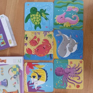 Lote Puzzles Bebé Djeco, Dodo, Mudpuppy