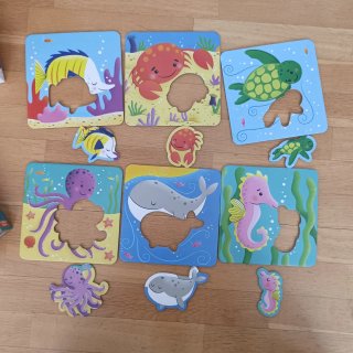 Lote Puzzles Bebé Djeco, Dodo, Mudpuppy