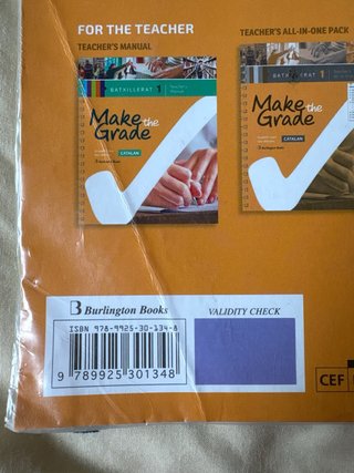 Make The Grade 1 Bach Al Cat