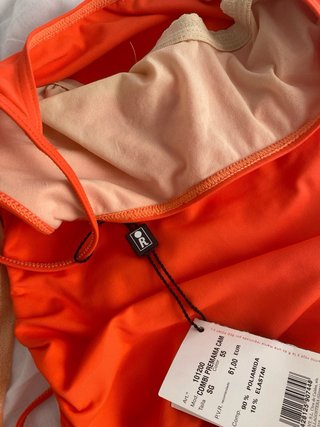 Bikini Red Point Naranja y Rosa