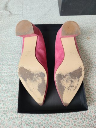 Zapatos Uterqüe rosa talla 37