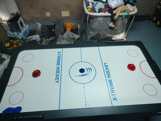 Billar air hockey