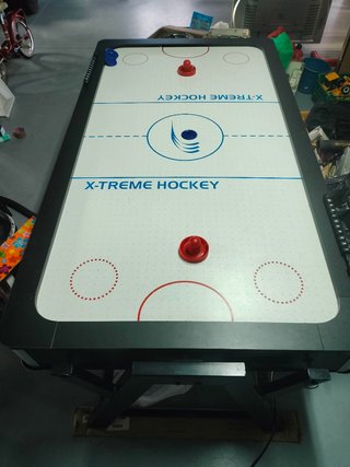 Billar air hockey