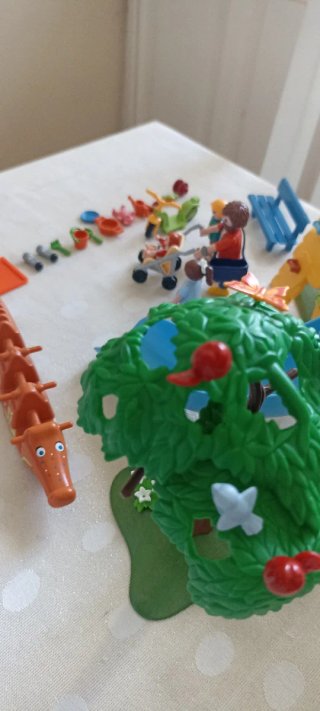 Parque infantil Playmobil con accesorios