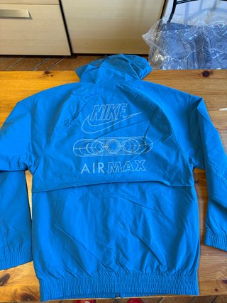Giacca Nike Air Max Woven Blu