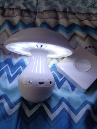 Lámpara LED Bluetooth Hongo