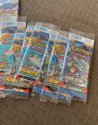 Lotto Bustine Pokemon Carte Collezionabili,origina