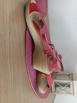 Sandalias cuña