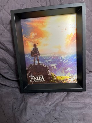 Cuadro 3D The Legend of Zelda Breath of the Wild