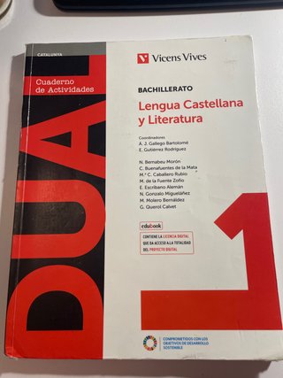 Lengua castellana y literatura 1 Bachillerato :...