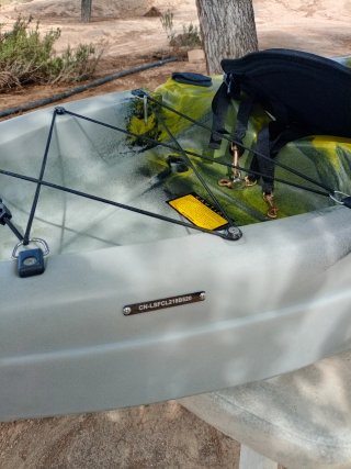 Kayak KOL Outdoor con Remo y cañero multidireccion