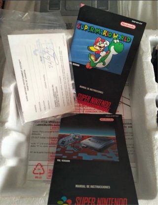 Consola Super Nintendo SNES PAL