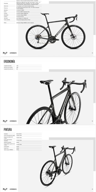 Bicicleta Orbea Orca M20 Team 2023 talla 49