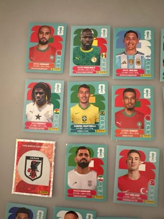 18 Cromos  Mundial 2026 Panini