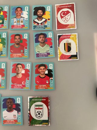 18 Cromos  Mundial 2026 Panini