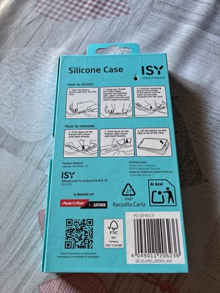 Funda Silicona ISY Samsung Galaxy A16/A16 5G