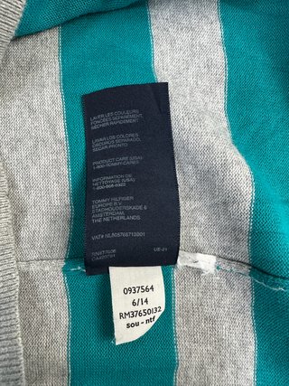 Jersey Tommy Hilfiger V-Neck Rayas