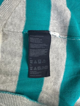 Jersey Tommy Hilfiger V-Neck Rayas