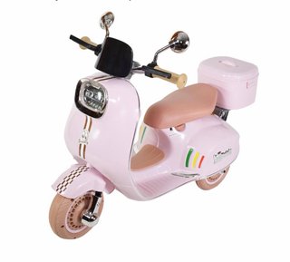 Moto Eléctrica Scooter Rosa Infantil