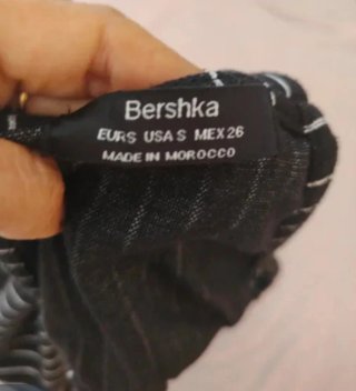 Vestido Peto Bershka Talla S
