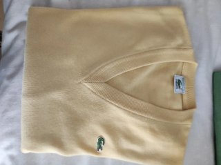 Jersey Lacoste Amarillo Talla 6