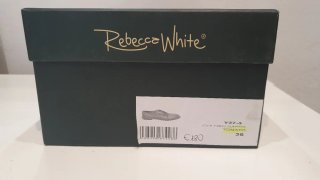 Scarpe Rebecca White rosse n.36 in pelle