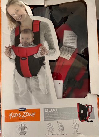 Mochila Portabebés Jané Kids Zone Dual 2 en 1
