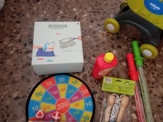 Lote de juegos para verano
