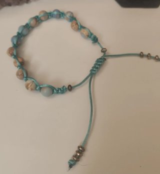 Bracciale Shamballa Pietre Diaspro