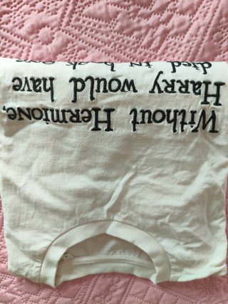 Camiseta Without Hermione Talla S algodón orgánico