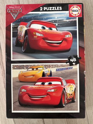 Puzzles Disney Cars 3 (2 puzzles, 48 piezas)