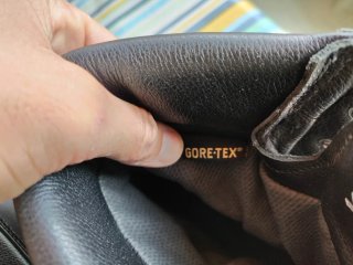 Botas negras  militares Iturri Gore-Tex Talla 38