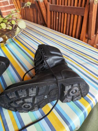 Botas negras  militares Iturri Gore-Tex Talla 38