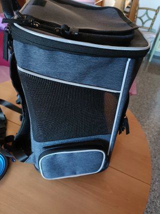 Mochila transportín para mascotas
