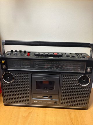 Radio Sanyo M9980K Boombox Cassette