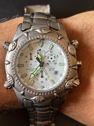 Reloj Lotus All titanium 9704 ( envio video )