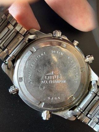Reloj Lotus All titanium 9704 ( envio video )