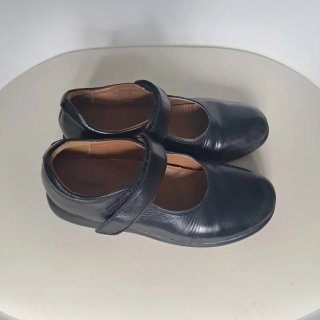 Zapatos colegio Piel Merceditas azul Uniforme