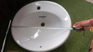 Lavabo Roca Blanco con Grifo Monomando Nuevo