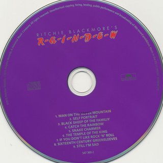 CD - RAINBOW – RITCHIE BLACKMORE'S RAINBOW - USADO