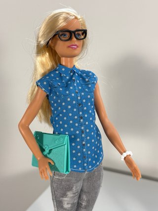 Barbie Insegnante con Alunna e Materiale Scolastico