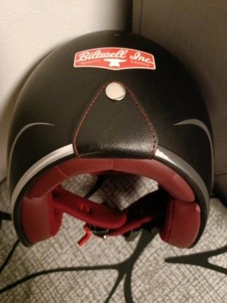 Casco negro mate