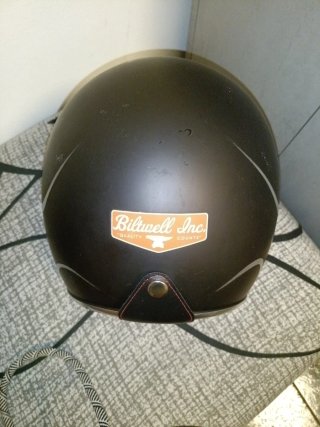Casco negro mate